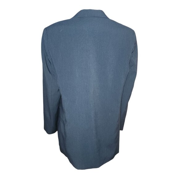 Liz Baker Blazer Jacket Womens Plus Size 18 Blue Green Career Business Office - Picture 4 of 7